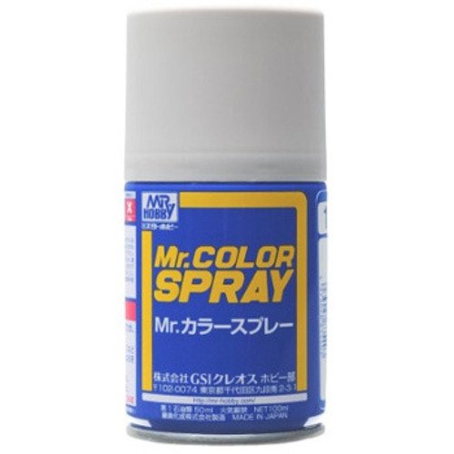 Mr.Hobby S-011 S011 Light Gull Gray - (Semi Gloss) Spray – Bild 2