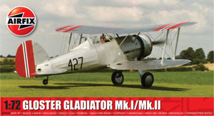 Airfix 02052B Gloster Gladiator Mk.I/Mk.II 1/72