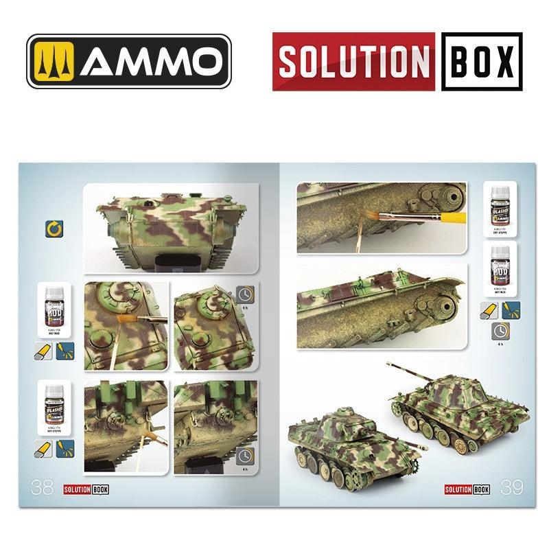 Ammo of Mig 6529 SOLUTION BOOK 23 - How to Paint WWII German Late War Vehicles (Multilingual Book) – image 4