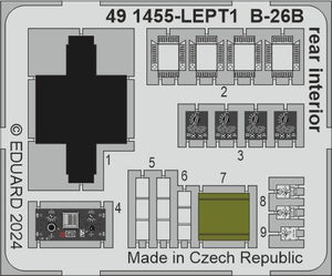 Eduard 491455 B-26B rear interior ICM 1/48