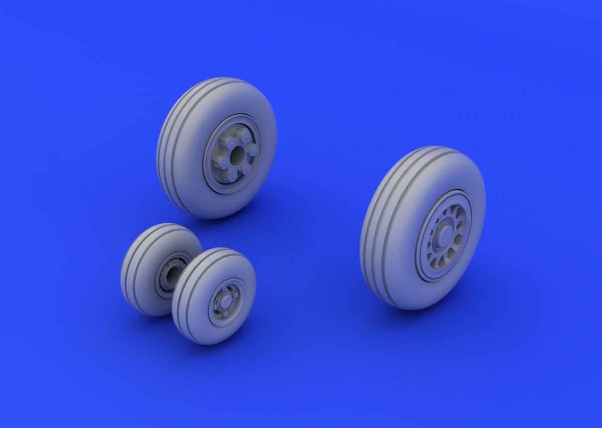 Eduard 672067 JAS-39 wheels 1/72 (REVELL) – Bild 2