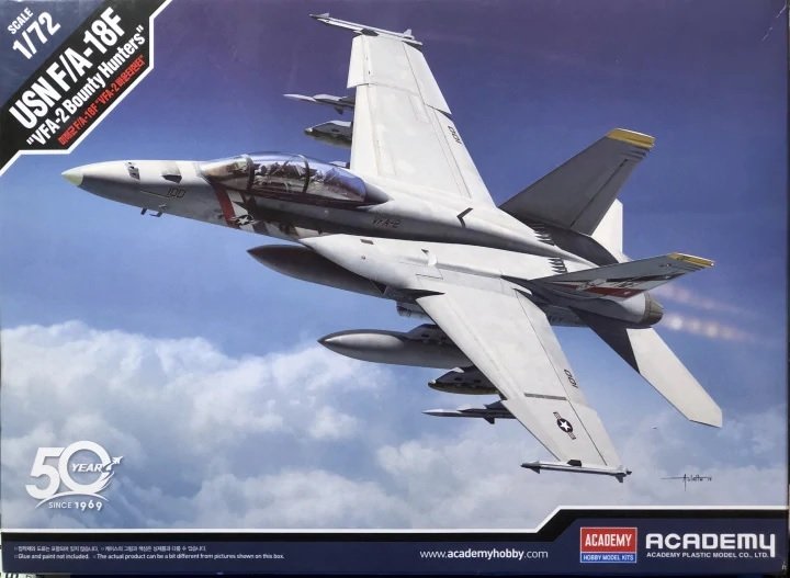 Academy 12567 USN F/A-18F "VFA-2 Bounty Hunters" 1/72