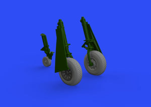 Eduard 648513 P-51D wheels pointed cross tread 1/48 EDUARD – immagine 2