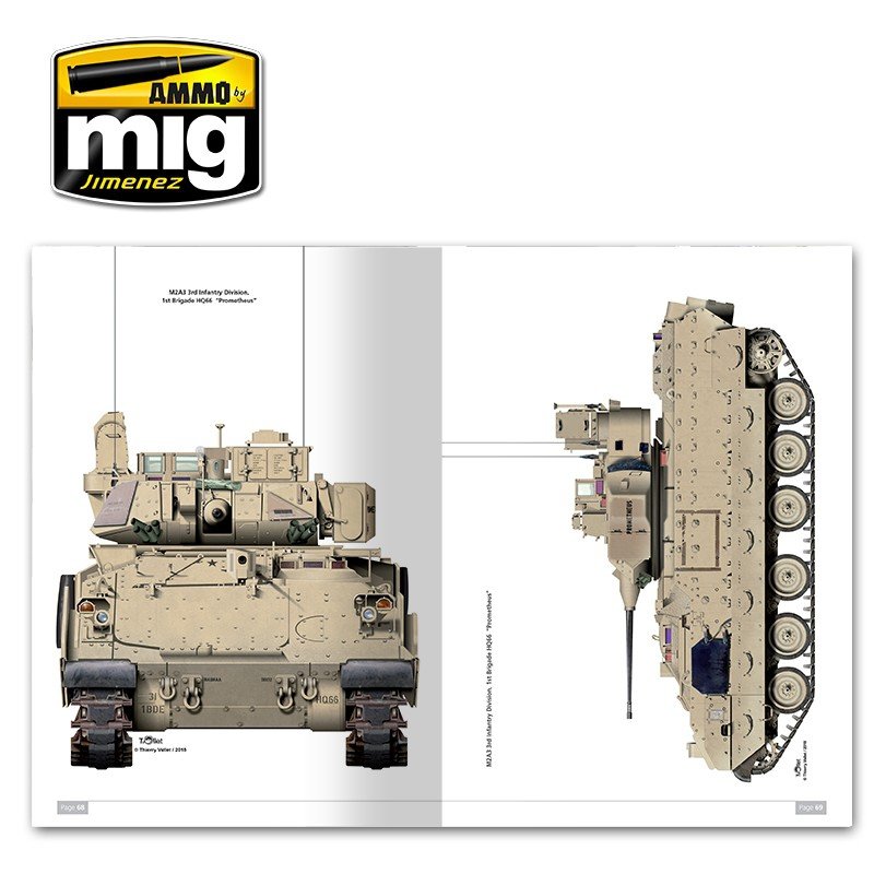 AMMO of Mig Jimenez 5952 M2A3 BRADLEY FIGHTING VEHICLE IN EUROPE IN DETAIL VOL 2 (English) – image 10