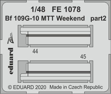Eduard FE1078 Bf 109G-10 MTT Weekend 1/48 EDUARD – image 2