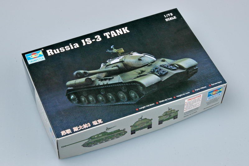 Trumpeter 07227 Russia JS-3 TANK 1/72 – image 2