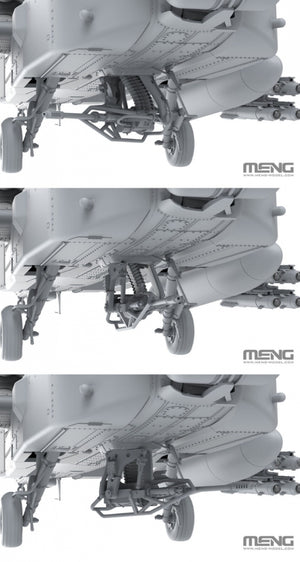 Meng Model QS-005 AH-64 D Saraf - Heavy Attack Helicopter (Israeli Air Force) 1/35 – Bild 9