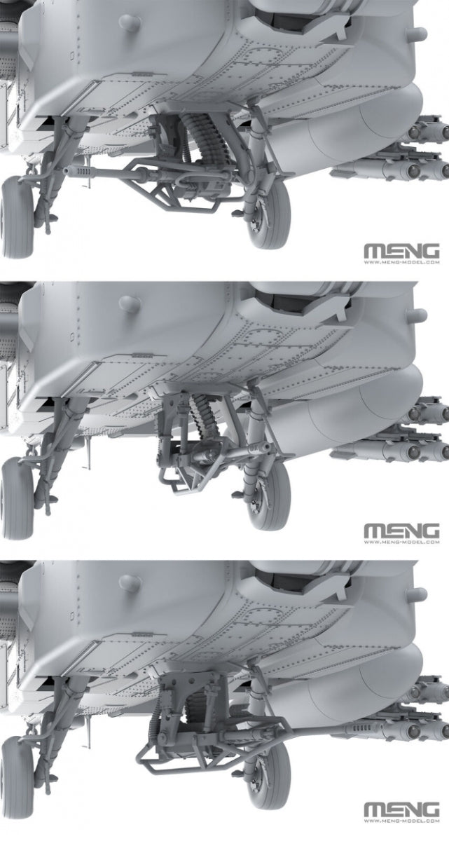 Meng Model QS-005 AH-64 D Saraf - Heavy Attack Helicopter (Israeli Air Force) 1/35 – Bild 9