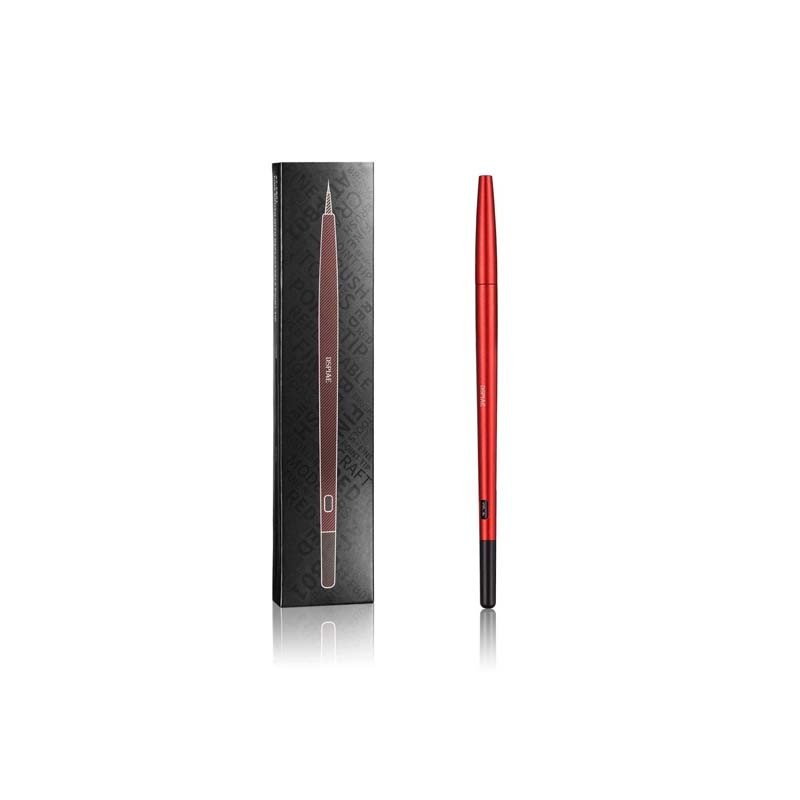 Pinceau fin DSPIAE AT-FB01 avec pointe remplaçable - Rouge