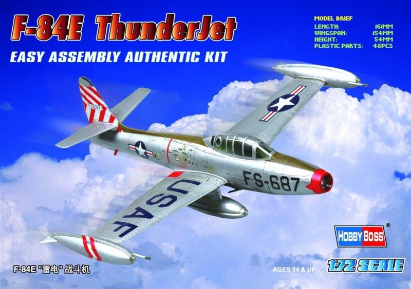 Hobby Boss 80246 F-84E Thunderjet Fighter 1/72