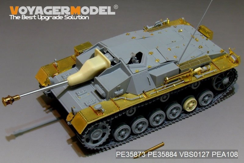 Voyager Model PE35873 WWII German StuG.III Ausf.C/D Basic for DRAGON 1/35 – obrázek 2