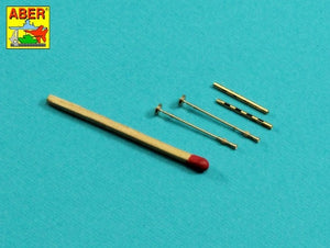 Aber A32019 Set of 2 barrels for British Browning .303 aircraft machine guns with flash hiders 1/32 – image 4