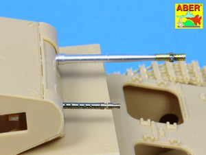 Aber 35L-106N Barrels set KwK.30 &amp;amp; MG 34 for Pz.Kpfw. II, Ausf. AF (1/35) – imagen 4