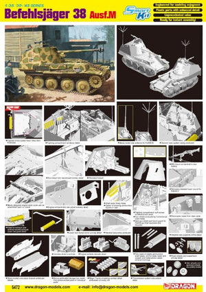 Dragon 6472 Befehlsjaeger 38 Ausf.M 1/35 – zdjęcie 2