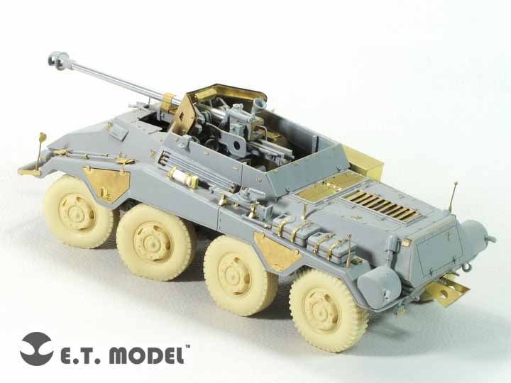 ET Model E35-243 WWII German Sd.Kfz.234/4 PANZERSPAHWAGEN (For DRAGON Kit) (1/35) – obrázek 3
