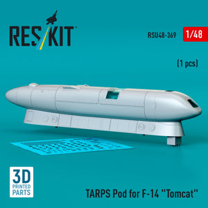 RESKIT RSU48-0369 TARPS pod for F-14 "Tomcat" (1 pcs) (3D printed) 1/48