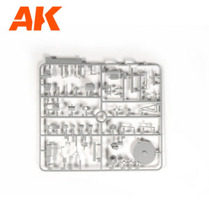 AK Interactive AK35504-A PZ.KPFW.IV AUSF.D AFRIKA KORPS + DAK PANZERFAHRER 1/35 – Bild 11