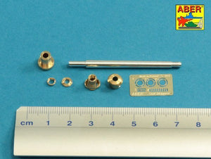 Aber 35L-059n German StuK.40 L/48 7.5 cm Barrel with middle muzzle brake for Stug.III, Ausf G - middle model (1/35) – image 2