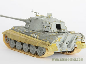ET Model E72-004 WWII German KING TIGER (Henschel Turret) For DRAGON 7240 1/72 – Bild 3