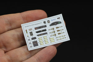 Quinta Studio QD72081 He 111 P/H 3D-Printed &amp;amp; colored Interior on decal paper (Hasegawa) 1/72 – image 2