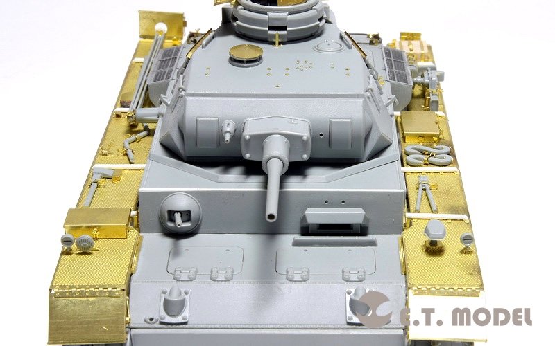 ET Model E35-030 WWII German Pz.Kpfw.III Ausf.J Basic (For DRAGON 6463/6394) (1/35) – imagen 6