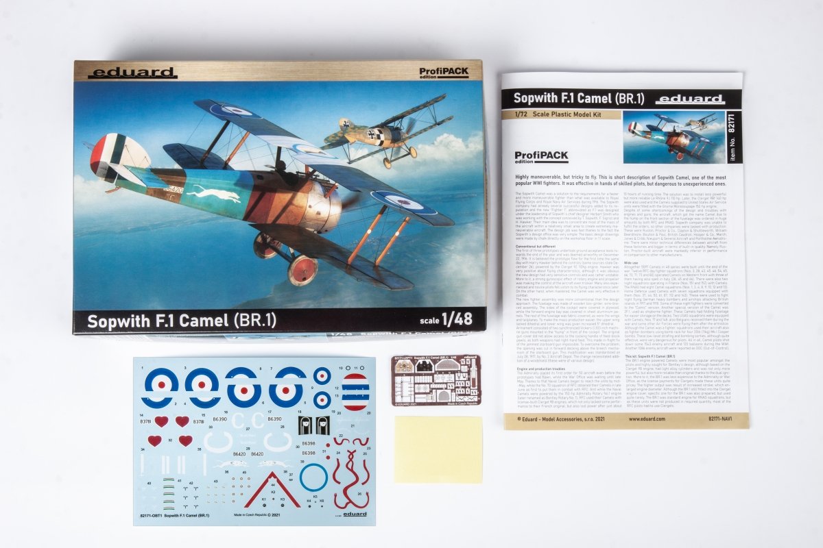 Eduard 82171 Sopwith F.1 Camel (BR.1) 1/48 – imagen 3