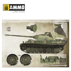 AMMO of Mig Jimenez 6015 ILLUSTRATED GUIDE OF WWII LATE GERMAN VEHICLES (English, Spanish) – Bild 3