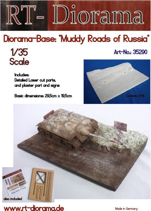 RT-Diorama 35290 Diorama-Base: &amp;quot;Muddy Roads of Russia&amp;quot; 1/35