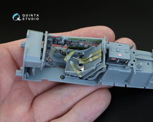 Quinta Studio QD32005 P-51D (Early) 3D-Printed &amp;amp; colored Interior on decal paper (for Tamiya kit) 1/32 – obrázek 8