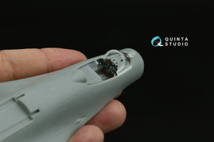 Quinta Studio QD+72183 Su-27 3D-Printed &amp;amp; colored Interior on decal paper (Trumpeter) (with 3D-printed resin part) 1/72 – Bild 8