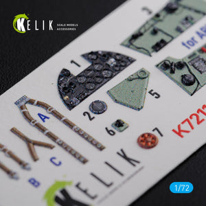 KELIK K72115 Sea Hurricane Mk I interior 3D decals for Arma Hobby kit 1/72 – Bild 8
