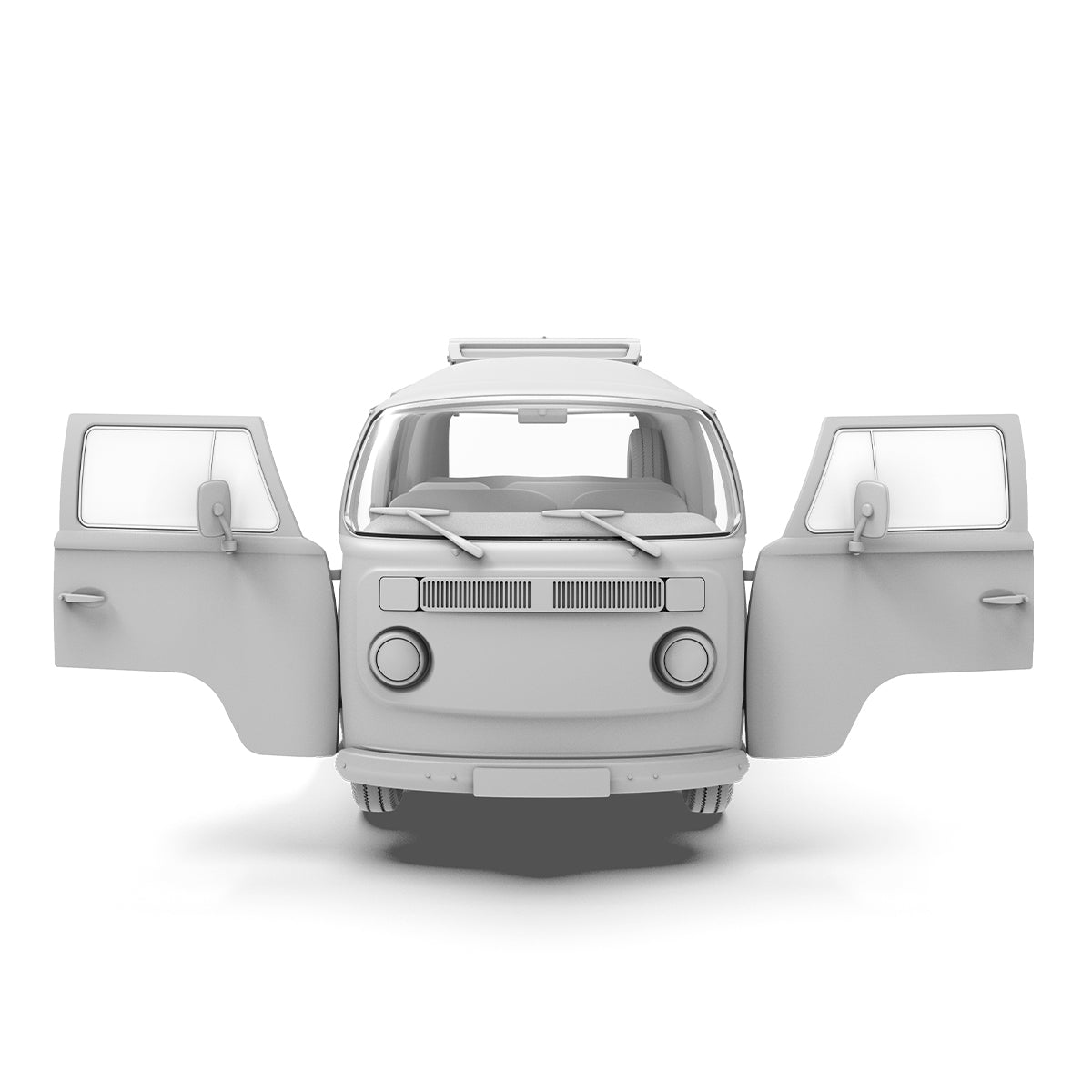 AK Interactive AK35025 T2 MODEL 1972 COMMERCIAL VAN 1/35 – imagen 6