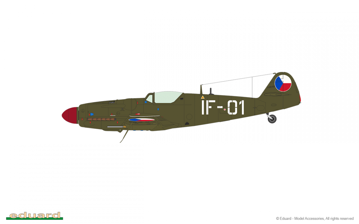 Eduard 70151 Avia S-199 bubble canopy 1/72 – obrázek 13