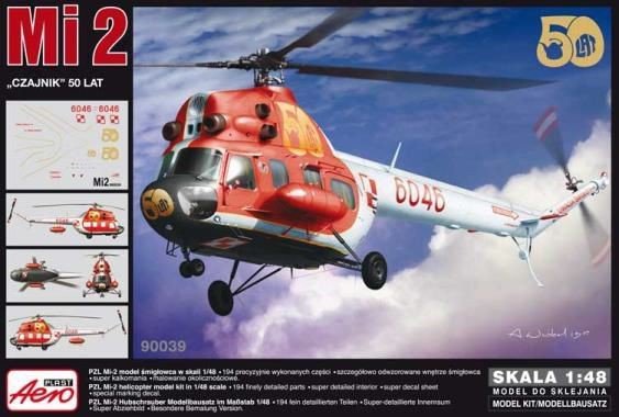 Aeroplast 90039 Mi-2 "Teapot" 50 years (1/48)