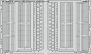 Eduard 481134 Lancaster B Mk. III Dambuster landing flaps HONG KONG MODELS 1/48 – image 2