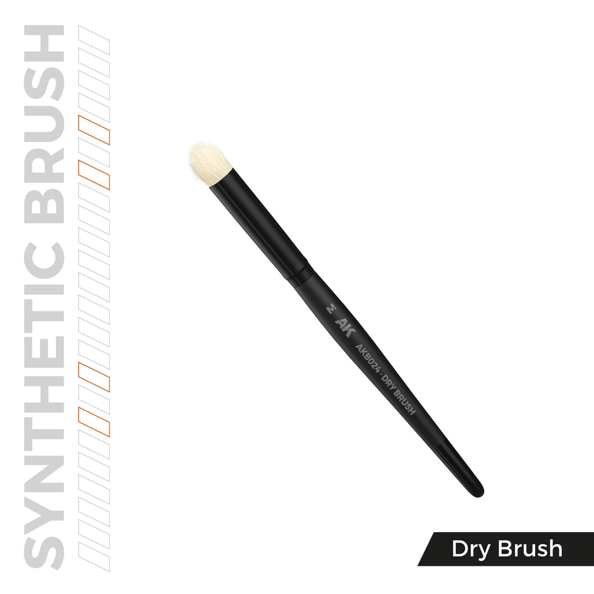 AK Interactive AKB024 AK SYNTHETIC DRY BRUSH – M – image 3