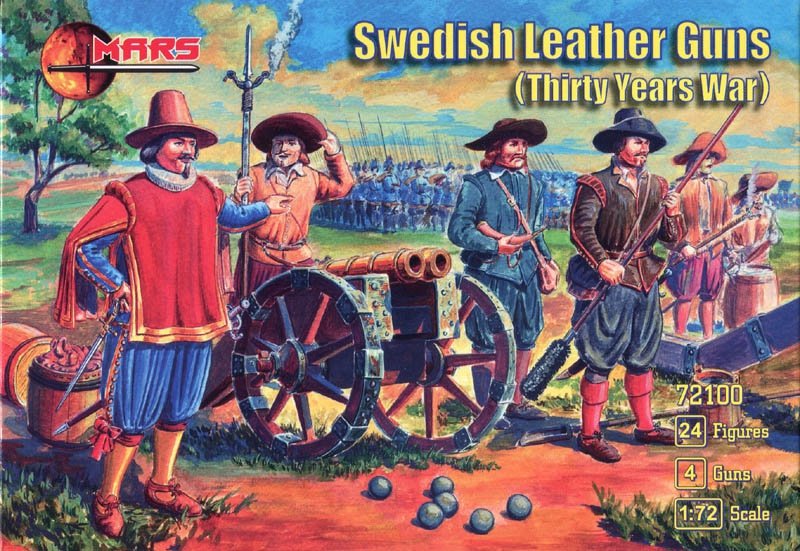 Mars 72100 Swedish Leather Guns TYW 1/72