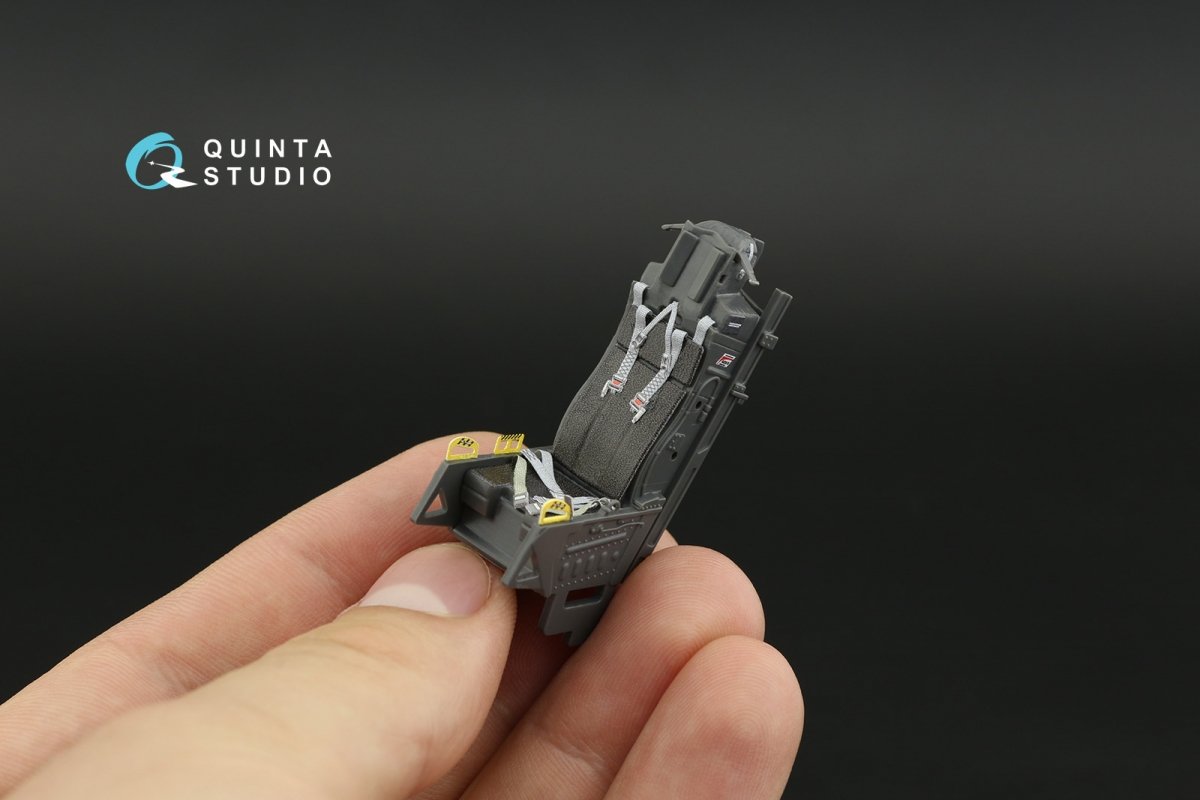 Quinta Studio QD32119 F-15E 3D-Printed &amp;amp; colored Interior on decal paper (Tamiya) 1/32 – Bild 7