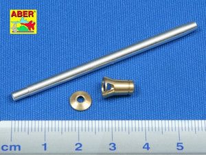 Aber 35L-037 British 75mm Barrel with very late muzzle brake fot to Cromwell Mk IV 1/35