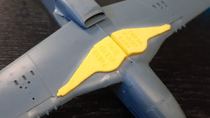 Omask 74810 P-51D Mustang wheel bay plugs (for Eduard) 1/48 – obrázek 4
