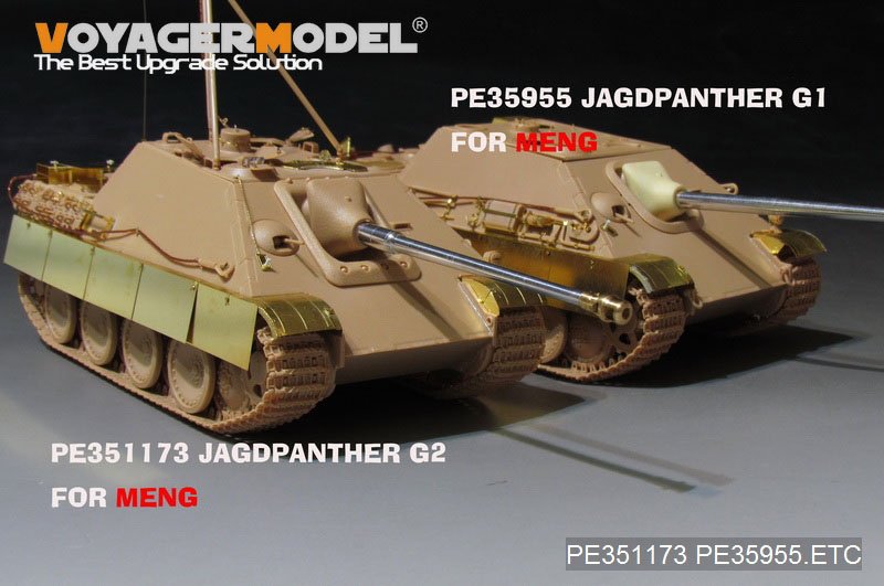 Voyager Model PE351173 WWII Sd.Kfz.173 Jagdpanther G2 Version Basic Upgrade set（For MENG TS-047）1/35 – image 3