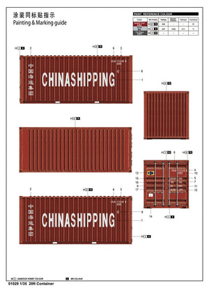 Trumpeter 01029 20ft Container 1/35 – image 3