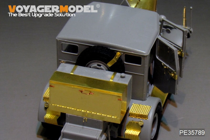 Voyager Model PE35789 WWII Hanomag SS100 Military Car w/V2 Rocket Transporter For TAKOM 2110 1/35 – Bild 6