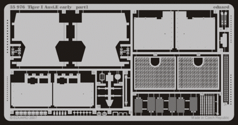 Eduard 35976 Tiger I Ausf. E early 1/35 Tamiya – image 2