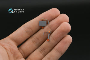Quinta Studio QD35102 Unimog 404 3D-Printed &amp;amp; colored Interior on decal paper (ICM) 1/35 – imagen 9