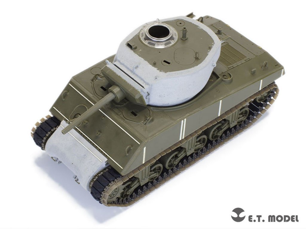 ET Model P35-082 WWII US ARMY M4 Sherman T48 w/duck bill (Type 1) Workable Track ( 3D Printed ) 1/35 – image 4