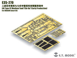 ET Model E35-270 IJA Type 97 Medium Tank&amp;quot;Chi-Ha&amp;quot;(Early Production) For DRAGON Smart Kit 1/35