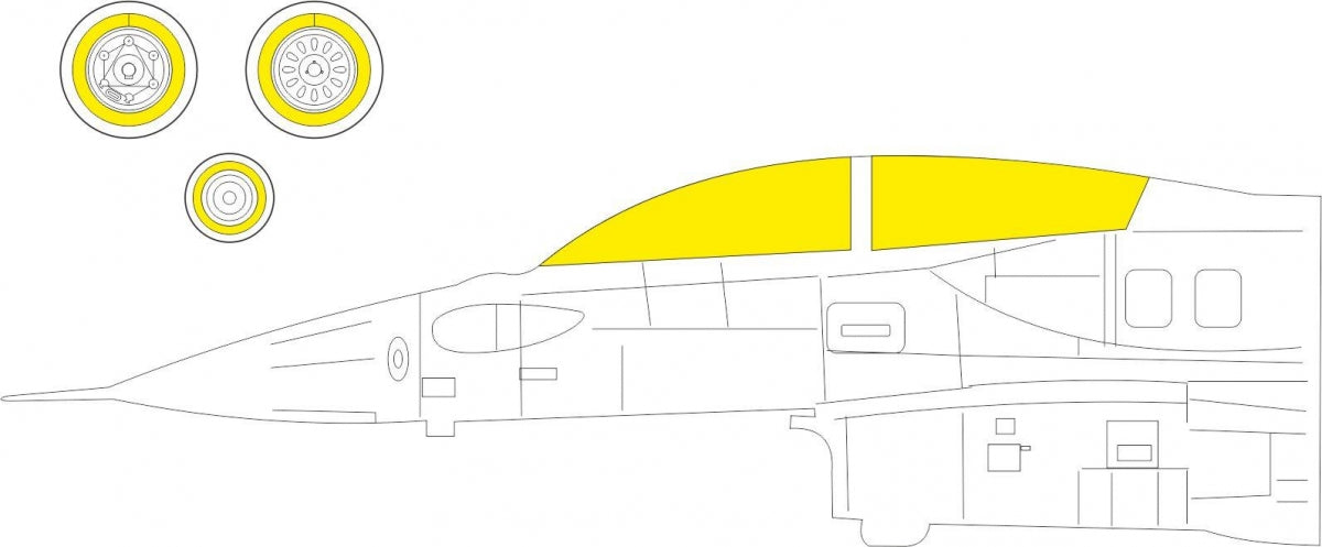 Eduard BIG49386 F-16D Block 50 Kinetic Model 1/48 – Bild 3
