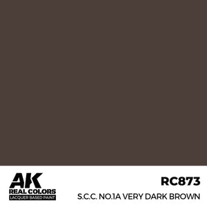 AK Interactive RC873 SCC No.1A Very Dark Brown 17 ml