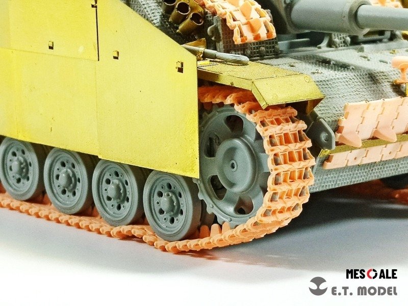 ET Model P35-014 WWII German Pz.Kpfw.III/IV Late Version（Type 6A）Workable Track ( 3D Printed ) 1/35 – imagen 5
